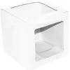 Caja para tarta blanca con 2 ventanas 35 x 35 x 35 cm - Azucren
