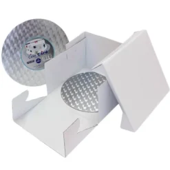 Caja para tarta con plato base 35,5 x 35,5 x 15 cm - PME
