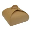 Caja para tarta kraft con asa 28 x 28 x 11 cm