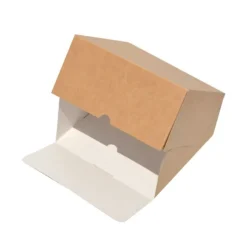 Caja para tarta kraft cuadrada 23 x 23 x 10 cm