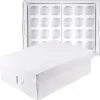 Caja rectangular alta 24 cupcakes 44 x 32 x 14 cm - PME