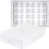 Caja rectangular baja 24 cupcakes 44 x 32 x 9 cm - PME