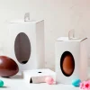 Cajas con ventana y asa para huevos de Pascua 25 x 15 x 15 cm (2) - Decora