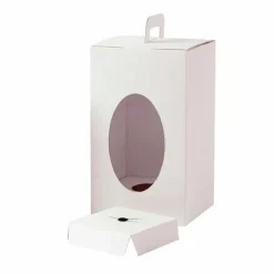 Cajas con ventana y asa para huevos de Pascua 32,5 x 17,5 x 17,5 cm (2) - Decora