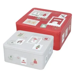 Cajas de lata Dear Santa Navidad (2) - Birkmann
