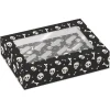 Cajas para 12 cupcakes con ventana calaveras Halloween 33 x 23 x 10 cm (2)