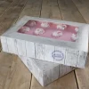 Cajas para tarta Madera 35,5 x 24,5 x 8 cm (2) - Funcakes