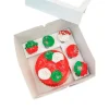 Caja tarta 20 cm + 5 cupcakes con ventana 30 x 30 x 15 cm - Azucren