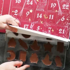 Caja y alveolo para calendario de adviento Wizard Magia - Scrapcooking