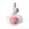Cajita transparente de plástico para macaron o golosinas