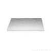 Cake drum rectangular plateado 30,5 x 20,3 cm, grosor 12 mm
