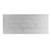Cake drum rectangular plateado 34,5 x 13,5 cm, grosor 12 mm