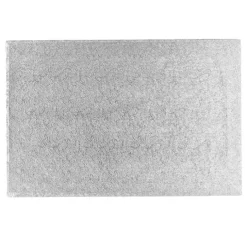 Cake drum rectangular plateado 50,5 x 40,5 cm, grosor 12 mm