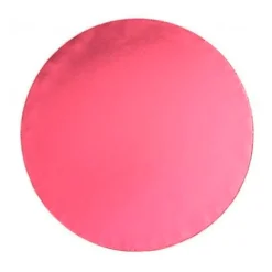 Cake drum redondo fucsia 25 cm, grosor 12 mm
