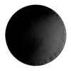 Cake drum redondo negro 25 cm, grosor 12 mm