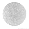 Cake drum redondo plateado 22,5 cm, grosor 4 mm