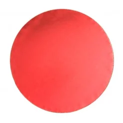 Cake drum redondo rojo 25 cm, grosor 12 mm