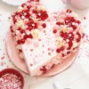 Cake drum redondo rosa 30 cm, grosor 12 mm
