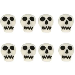 Calaveras de Halloween de azúcar (8) - Funcakes