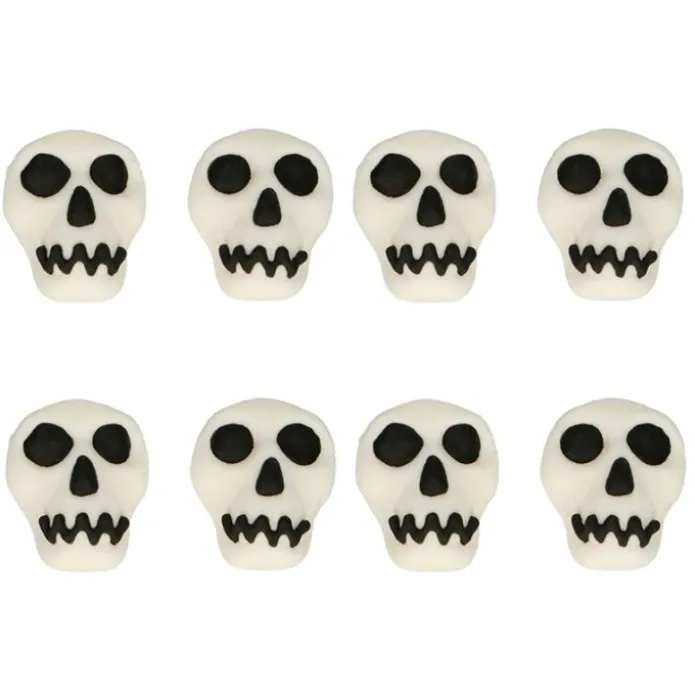Calaveras de Halloween de azúcar (8) - Funcakes