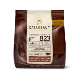 Callets Chocolate con leche 33,6% 400 gr - Sin gluten - Callebaut