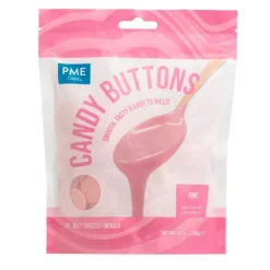 Candy Buttons rosa 340 g - PME