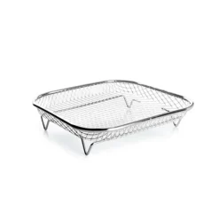 Cestillo cuadrado para freidora de aire 19,5 cm - Ibili