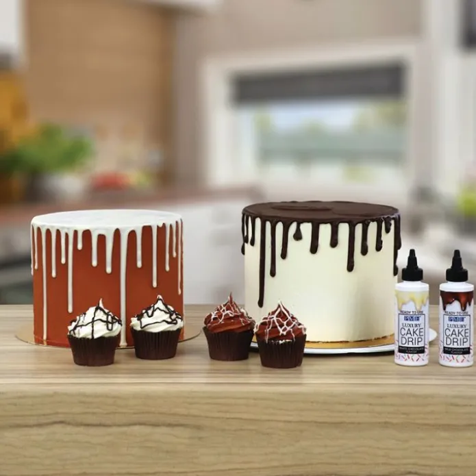 Chocolate blanco Luxury cake drip 150 gr - PME