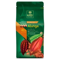 Chocolate de cobertura Alunga 41% 1 kg - Cacao Barry