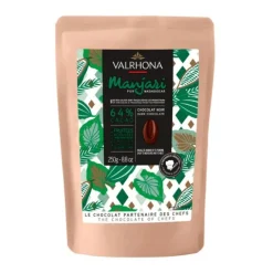 Chocolate de cobertura negro 64% Manjari 250 g - Valrhona