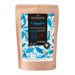Chocolate de cobertura negro 66% Caraïbe 250 g - Valrhona