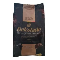 Chocolate de cobertura negro 64,5% Belcolade 1 kg - Puratos
