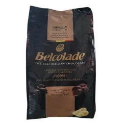 Chocolate de cobertura negro 73% Belcolade 1 kg - Puratos