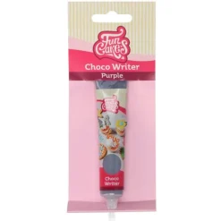 Chocolate decorativo morado Choco Writer 25 g - Funcakes