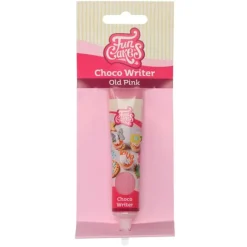 Chocolate decorativo rosa viejo Choco Writer 25 g - Funcakes