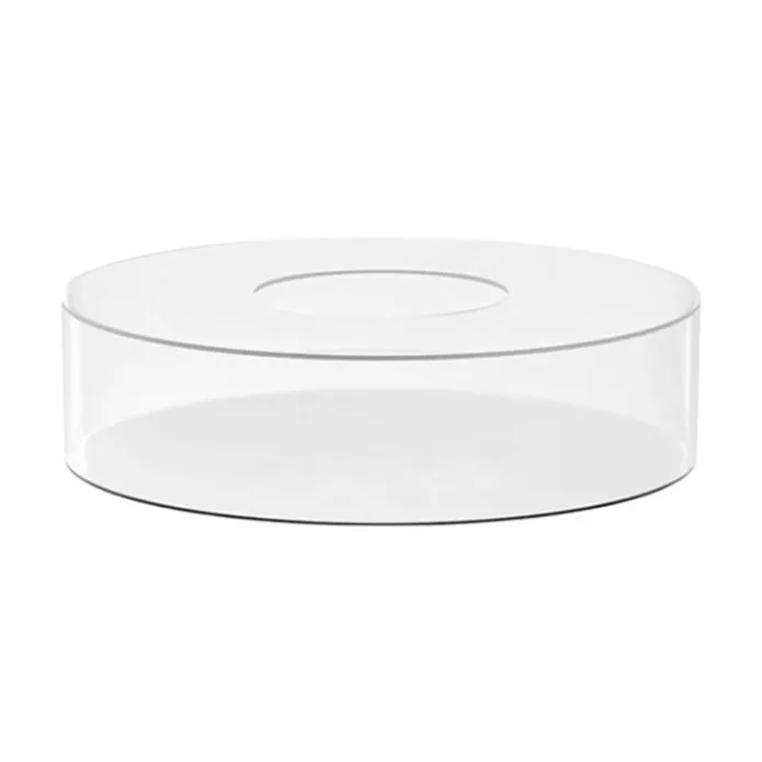 Cilindro transparente acrílico para decorar tartas 25 x 10 cm - Pastkolor