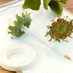 Cinta blanca para flores 27 m - Azucren