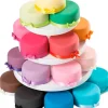 Cinta de raso doble para tartas verde pastel - Decora