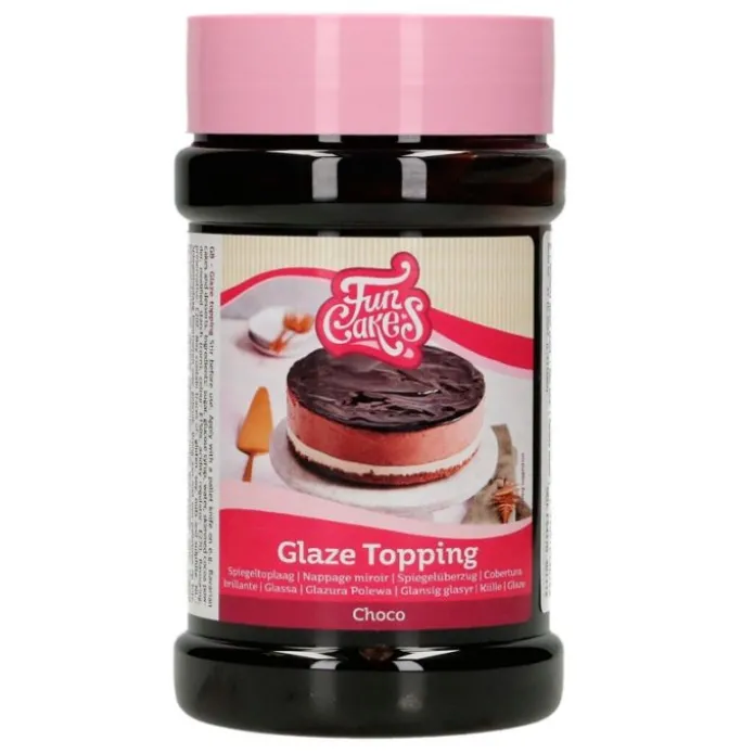Cobertura brillante de chocolate 375 g - Funcakes