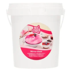 Cobertura brillante efecto espejo transparente 900 gr - Funcakes