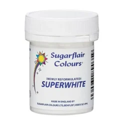 Colorante blanco intenso (polvo) 20 g - Sugarflair