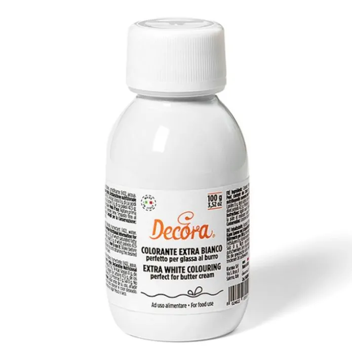Colorante en gel blanco 100 g - Decora
