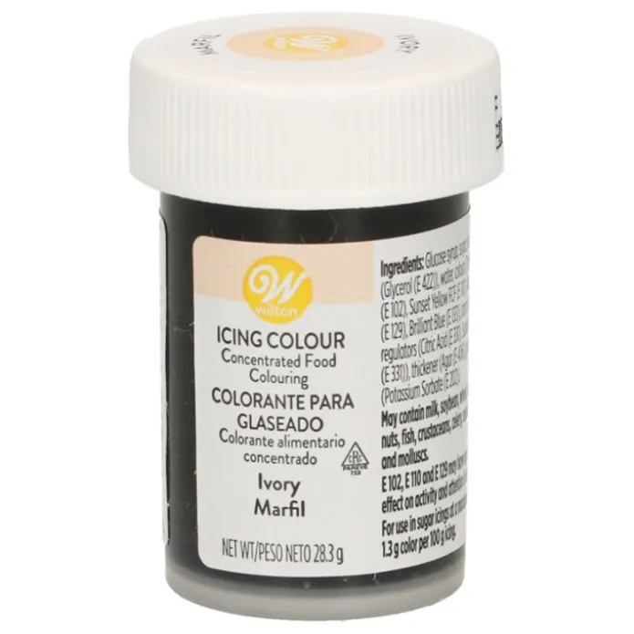 Colorante en gel marfil 28 gr - Wilton