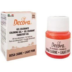 Colorante en gel rosa carne 28 g - Decora