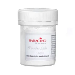Colorante en polvo liposoluble blanco 5 g - Sin gluten - Saracino