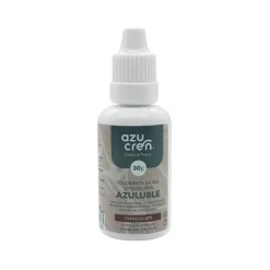 Colorante liposoluble gel chocolate Azuluble 30 g - Sin gluten - Azucren
