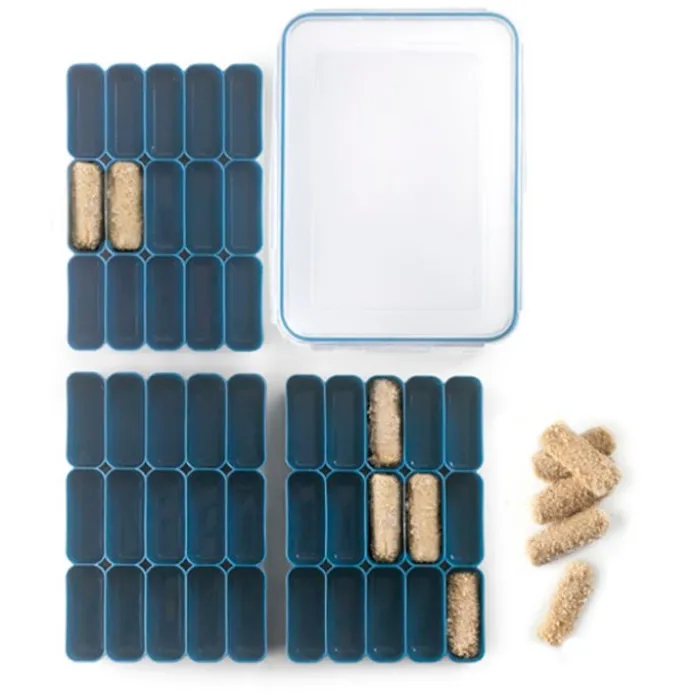 Contenedor para congelar y conservar croquetas - Ibili