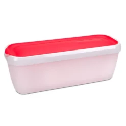 Contenedor para helado rojo doble pared 1,3 litros - Städter