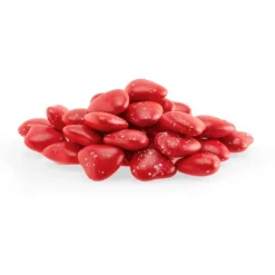 Corazones de azúcar rellenos de chocolate 250 g - Dekora