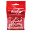 Corazones de azúcar rojos y blancos 100 g - Sin gluten - Dekora